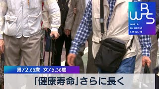 「健康寿命」さらに長く 男72.68歳 女75.38歳（2021年12月20日）