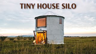 Grain Silo Tiny House! - 460sqft Airbnb Tiny Home Tour!