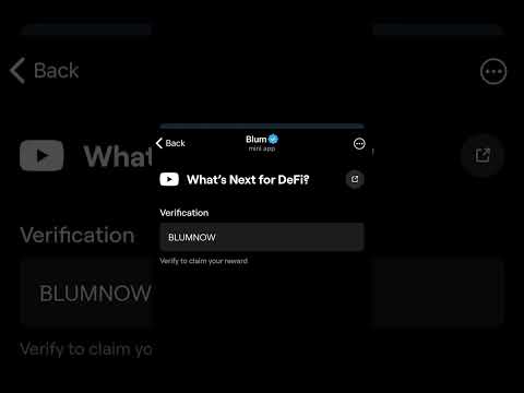 What’s Next for Defi? | New Blum Codes #blum #blumtoken #blurairdrop #blumlisting #blumcode #airdrop
