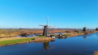 Kinderdijk the Netherlands - 4K 60fps - relaxing video