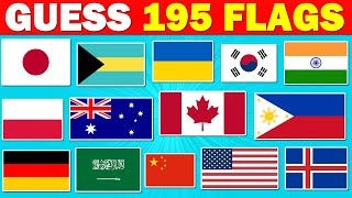 195 Countries Guess the Flag Quiz | Ultimate Flag Quiz