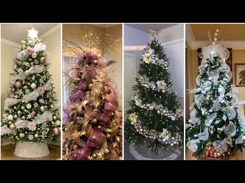 Colourful Christmas Tree Designs/Beautiful Christmas Tree Ideas