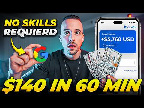 Laziest $140/Hour Google Side Hustle! (Make Money Online)