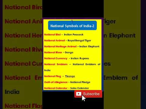 National symbols#gk#groups#gs#generalstudies#exams#competative exams#telanganalatestnews