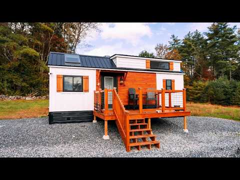 A Dream Tiny House Design w/ 2 Lofts! Full Tour