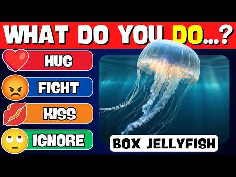 What Do You Do? Sea Animals Edition 🦑🦈🐋 | Random Quizzes