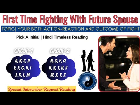 Your First FIGHT🙊🤷With Future Spouse❣️Topic | Your Both Action/Reaction| Outcome of Fight☯️Tarot🌺