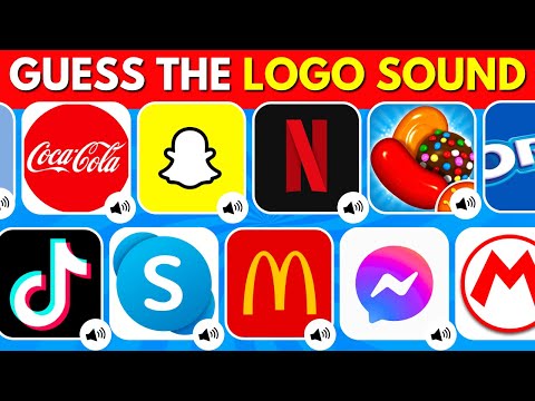 Guess The Logo Sound 🔥🔊 McDonald's, Pepsi, Facebook, TikTok | Logo Quiz 2025