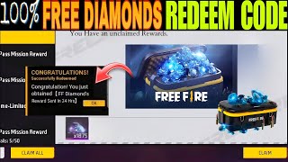 FREE DIAMONDS REDEEM CODE FREE FIRE TODAY 16 JANUARY | FF REDEEM CODE TODAY#freefire