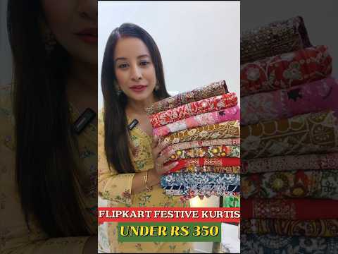 Flipkart Trending Kurtis Under 350 #shorts #ytshorts #affiliate #haul