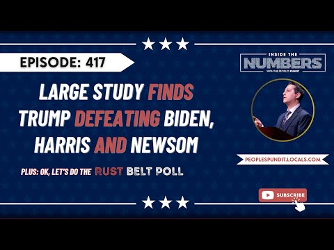 Large Study Projects Trump Victory, Rust Belt Poll | Inside The Numbers Ep. 417