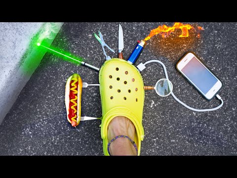 I Built Swiss Army Crocs