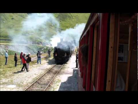 DFB Dampfbahn Furka Bergstrecke  Oberwald-Realp