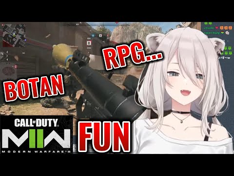 Botan Cute RPG Menace in CoD:MW2【Hololive】【ShishiroBotan】