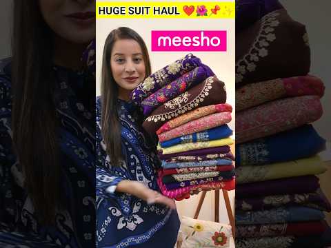 Huge Meesho Party/WeddingWear Suit Set Haul #meesho #ytshorts #shorts