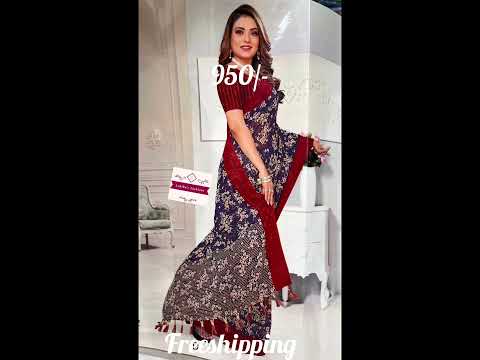 ❤️Most trending floral with sequence georgette sarees..with tussels❤️r#sarees#ytshorts#trendy#online