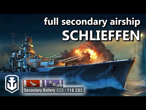 The Best Secondary Battleship And Its Not Even Close - Schlieffen Airship Escort