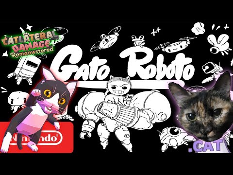 "Meowwy Christmaus!" | Let's Play CAT GAMES On Nintendo Switch! | Livestream