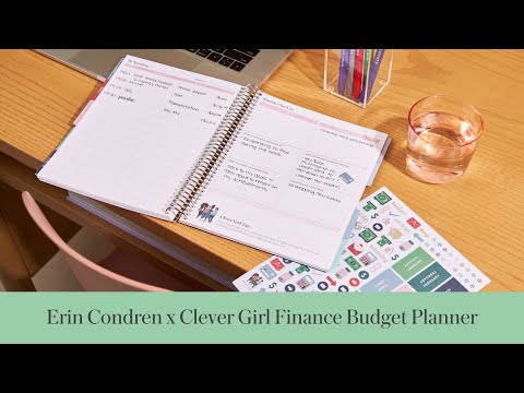 Introducing the NEW Erin Condren x @Clevergirlfinance Budget Planner 😍 #budget #budgeting