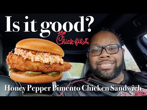 New Chick-Fil-A Honey Pepper Pimento Chicken Sandwich Review