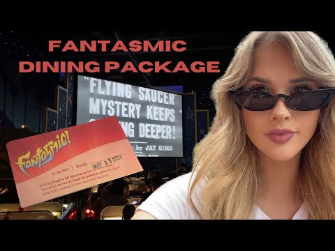 Fantasmic Dining Package | Sci-Fi Dine In Theater