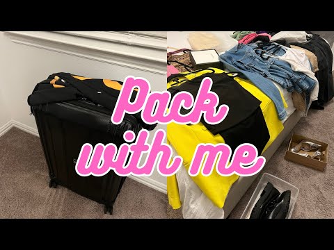 PACK WITH ME FOR CALIFORNIA | VLOGTOBER 13