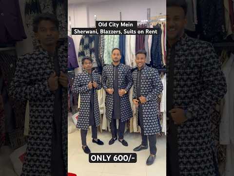 Sherwani Suits Blazzers On Rent Only 600/- #viralvideo #ytshorts #shorts