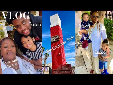 Travel Trip To Las Vegas / Pool Day / Date With Son & Kids / Container Park / StarPollyanna