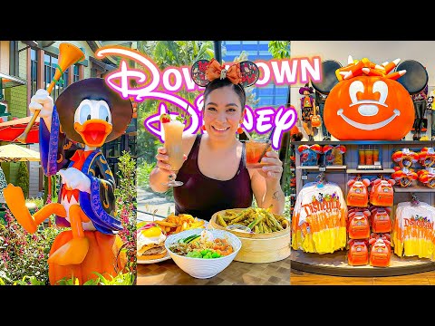 🎃 THINGS TO DO In DOWNTOWN DISNEY For The HALLOWEEN TIME! | Dining, Shopping, Entertainment + MORE!