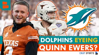 Miami Dolphins INTERESTED In Drafting Quinn Ewers During NFL Draft? Dolphins Rumors