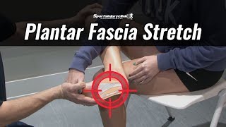 Plantar Fascia Stretch