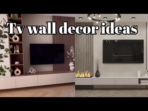 New TV Wall Decoration Ideas .How to decorate  tv wall design.@homedecorationideas289.