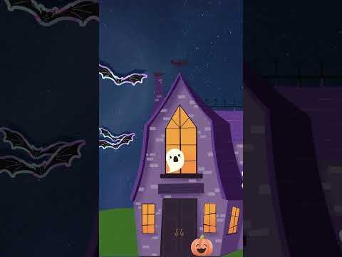 Itsy Bitsy Spider Climbs the Haunted House | Halloween Song for Kids | Fun Spooky Rhyme