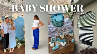 my DREAM baby shower🩵, hurricane milton prep + aftermath, new TBC product shoot & more!!