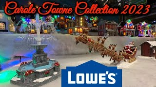 Lowes 2023 NEW Carole Towne Collection Christmas Village