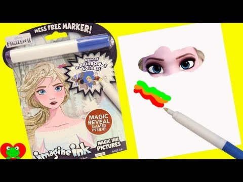 Frozen 2 Coloring Games Imagine Ink Magic Marker Surprises