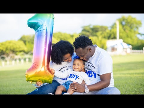 Celebrating our precious son's first Birthday!!!