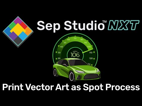 Separation Studio NXT - Save Time: Print Over-designed Vector Art as Spot Process - 40 Second Lesson