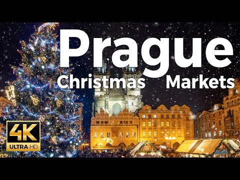 Prague Christmas Markets, Czech Republic Walking Tour - With Captions