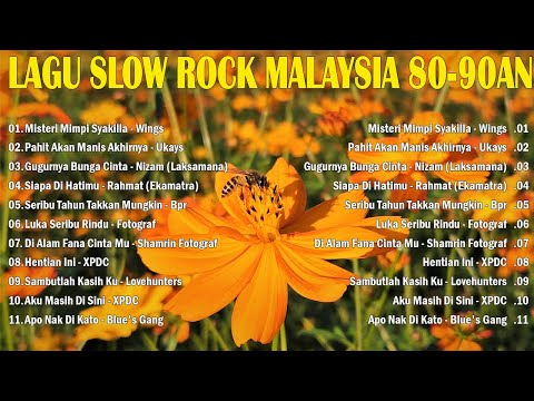 LAGU SLOW ROCK MALAYSIA 80-90AN - LAGU JIWANG 80AN DAN 90AN TERBAIK | WINGS, UKAYS, NIZAM