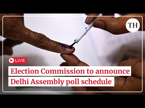 Delhi Assembly Elections 2025: EC announces poll schedule | The Hindu | #livestream