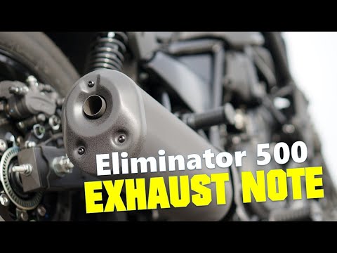 KAWASAKI ELIMINATOR 500 SE - STOCK EXHAUST SOUND