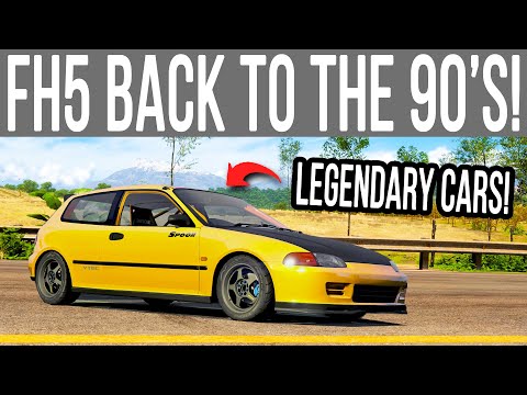 Forza Horizon 5 UPDATE 39 "BACK TO THE 90'S" WILL HAVE SPECIAL CARS!