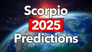 SCORPIO - "You Are NOT Expecting This! MAJOR CHANGE!" 2025 Tarot Reading | Yearly Predictions