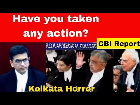 CBI Report, RG KAR Case, CJI DY Chandrachud, Supreme Court