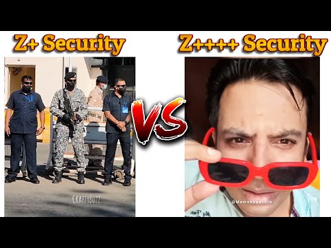 Z+ Security Vs Z++++ Security #indianmemes #memes