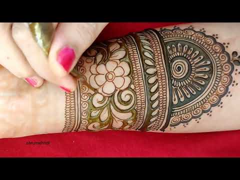 Bridal mehndi designs |wedding henna |aaru Mehndi