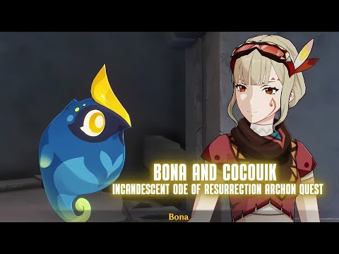 Bona & Cocouik JP VOICE in Archon Quest | Genshin Impact 5.3