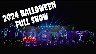 2024 Halloween Light, Laser, and Fire Show - Full Show in 4K!