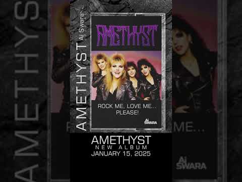 Amethyst - Rock Me, Love Me... Please! is OUT NOW!  #ai #aor #rock #80s